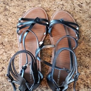 BRAND NEW size 12w gladiator sandlas